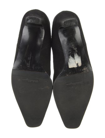 Salvatore Ferragamo Suede Sock Boots
