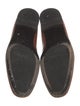 Salvatore Ferragamo Leather Monk Straps