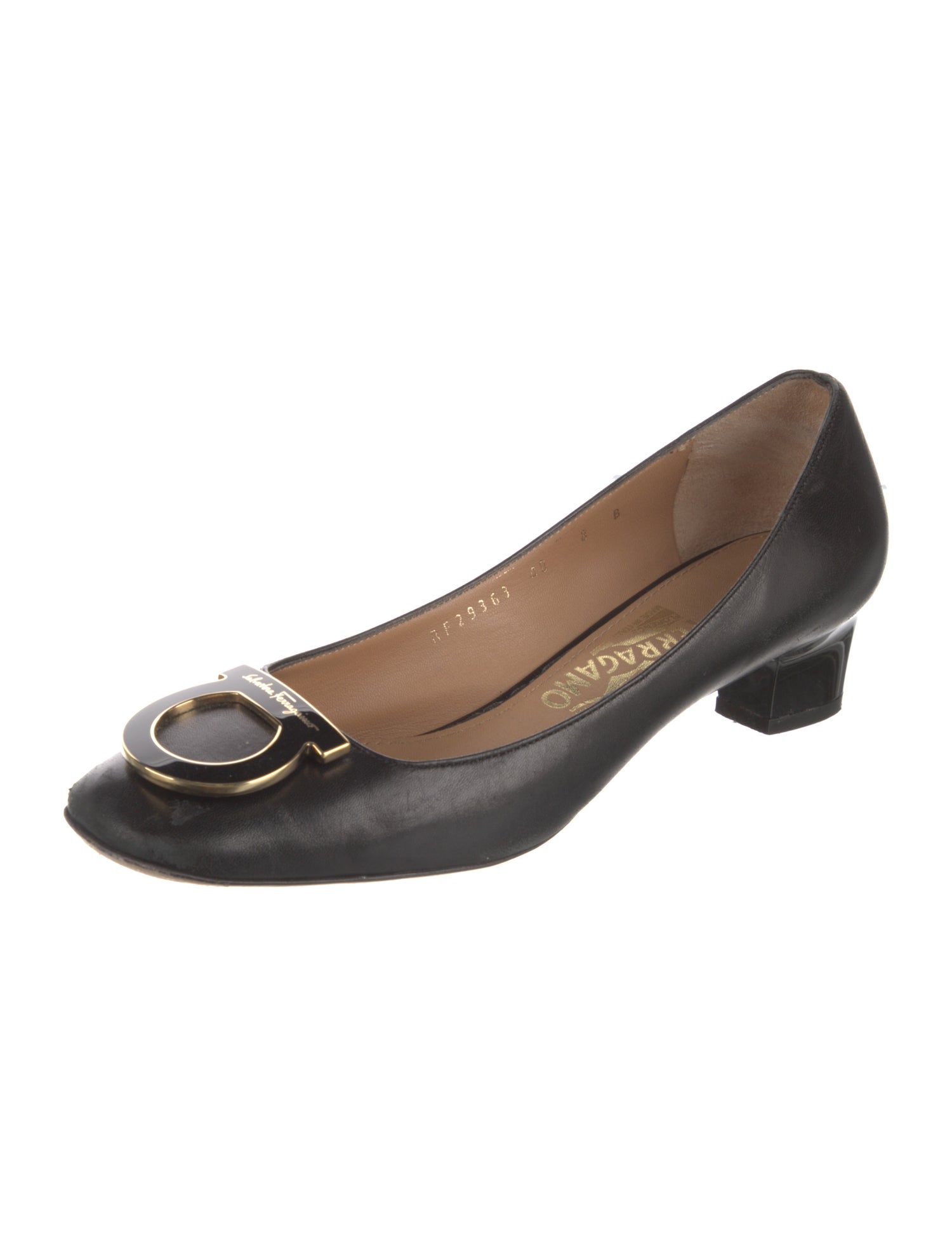 Salvatore Ferragamo Leather Pumps