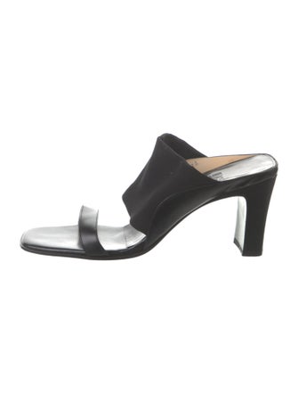 Salvatore Ferragamo Leather Slides