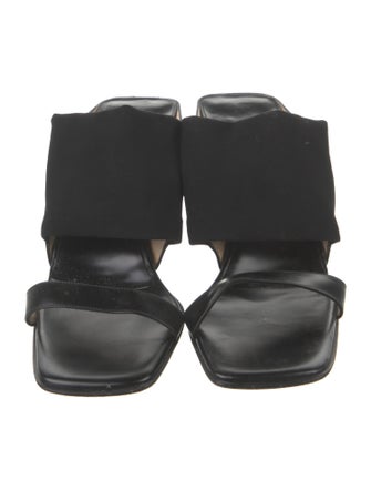 Salvatore Ferragamo Leather Slides