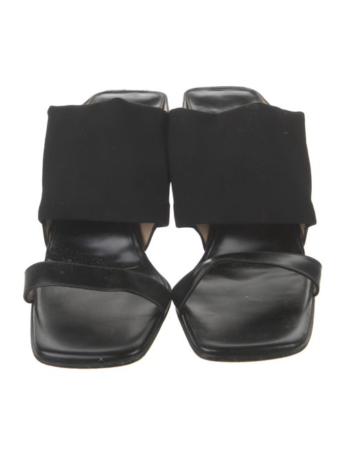 Salvatore Ferragamo Leather Slides