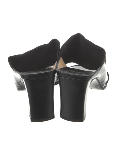 Salvatore Ferragamo Leather Slides