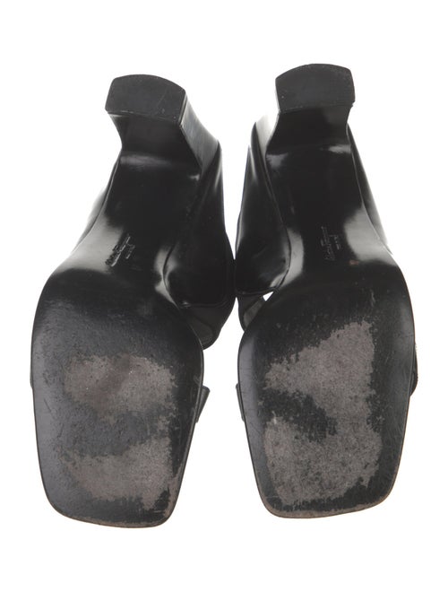 Salvatore Ferragamo Leather Slides