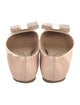 Salvatore Ferragamo Vara Bow Accent Patent Leather Flats