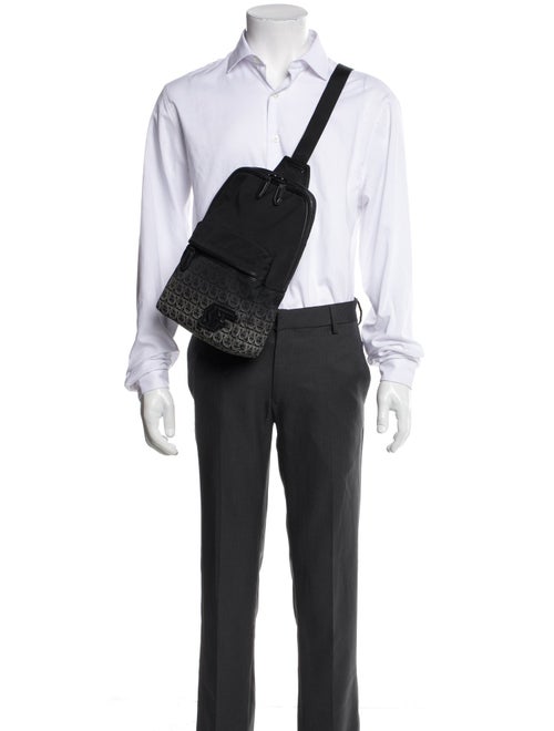 Salvatore Ferragamo Canvas Backpack