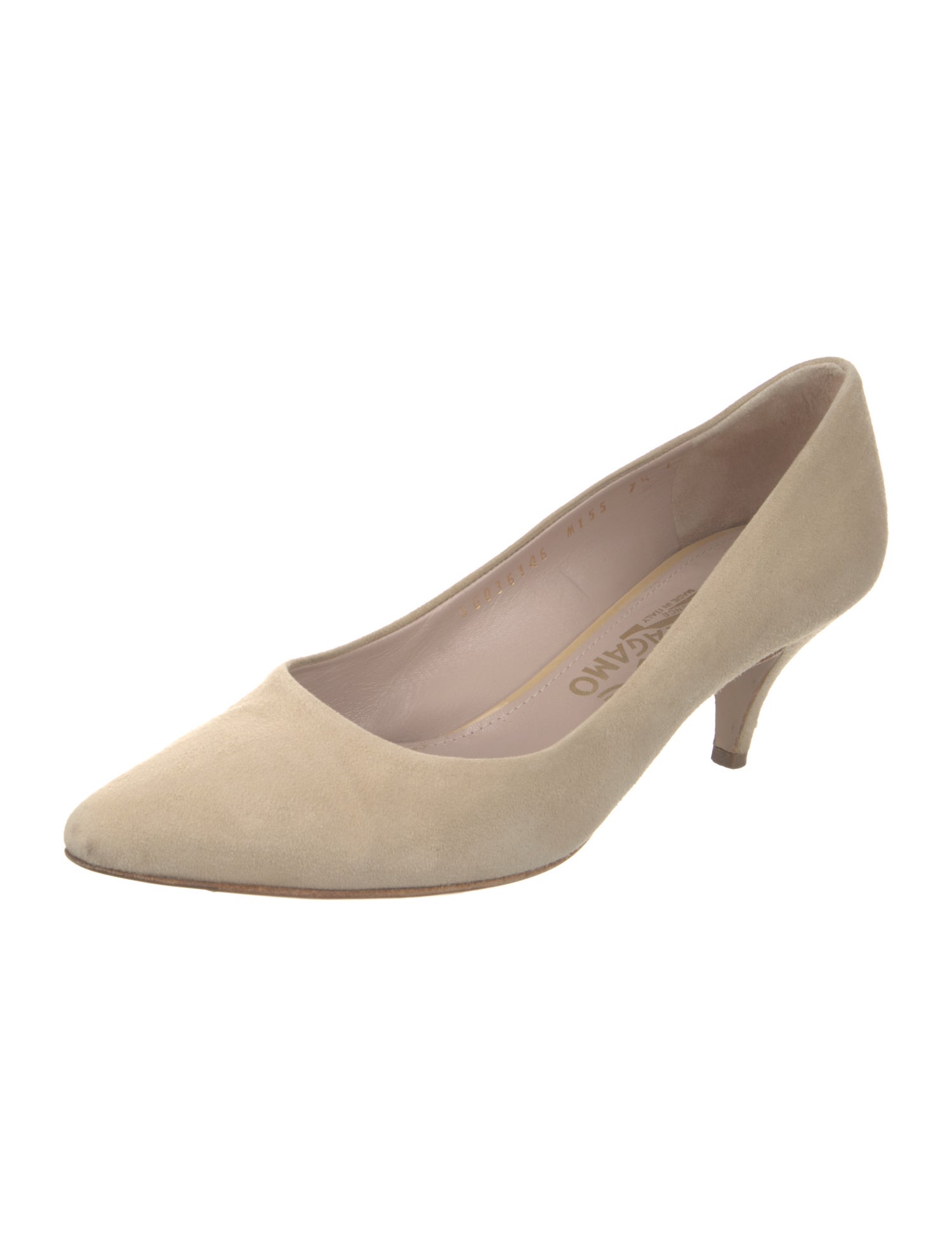 Salvatore Ferragamo Suede Pumps