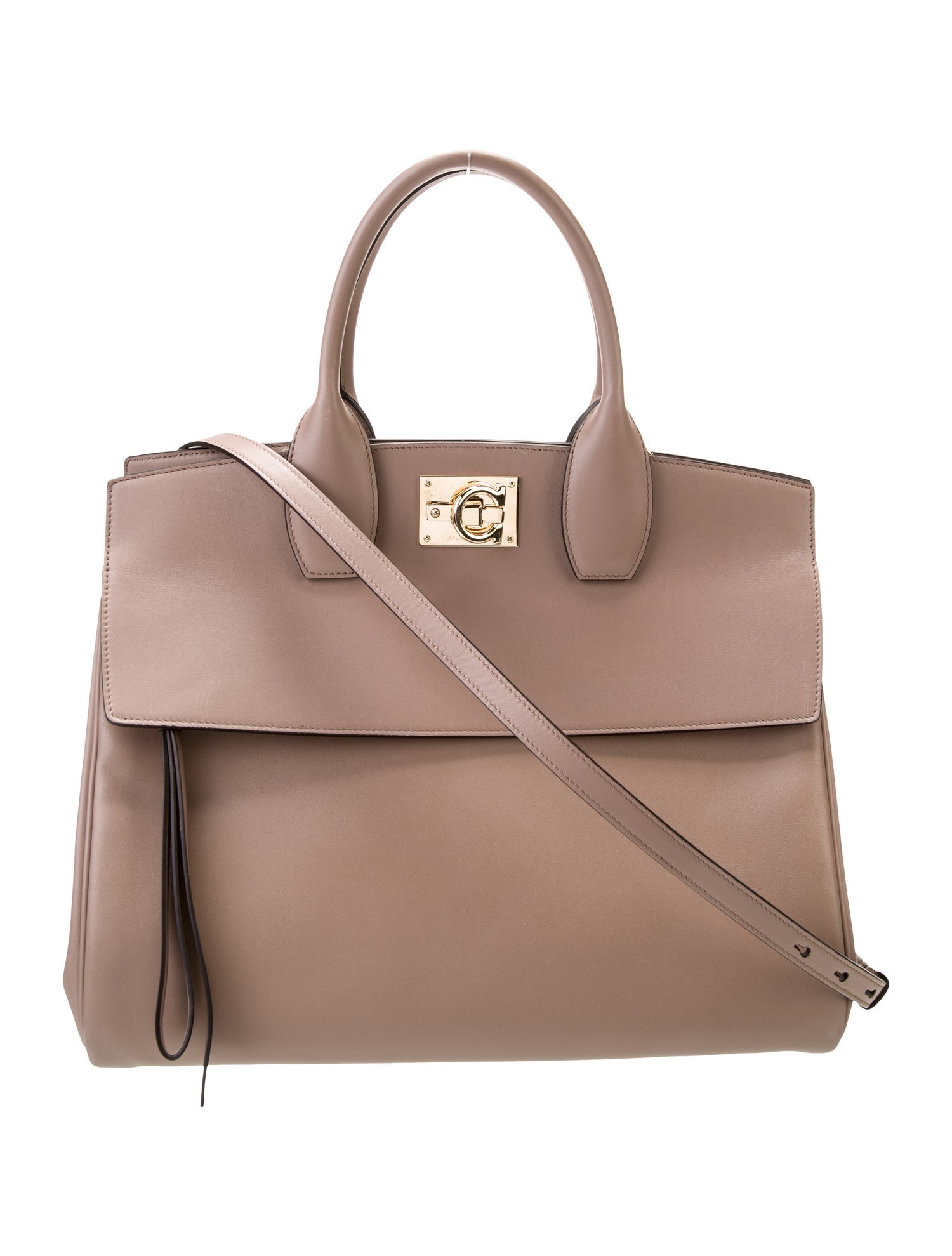 Salvatore Ferragamo Leather Shoulder Bag