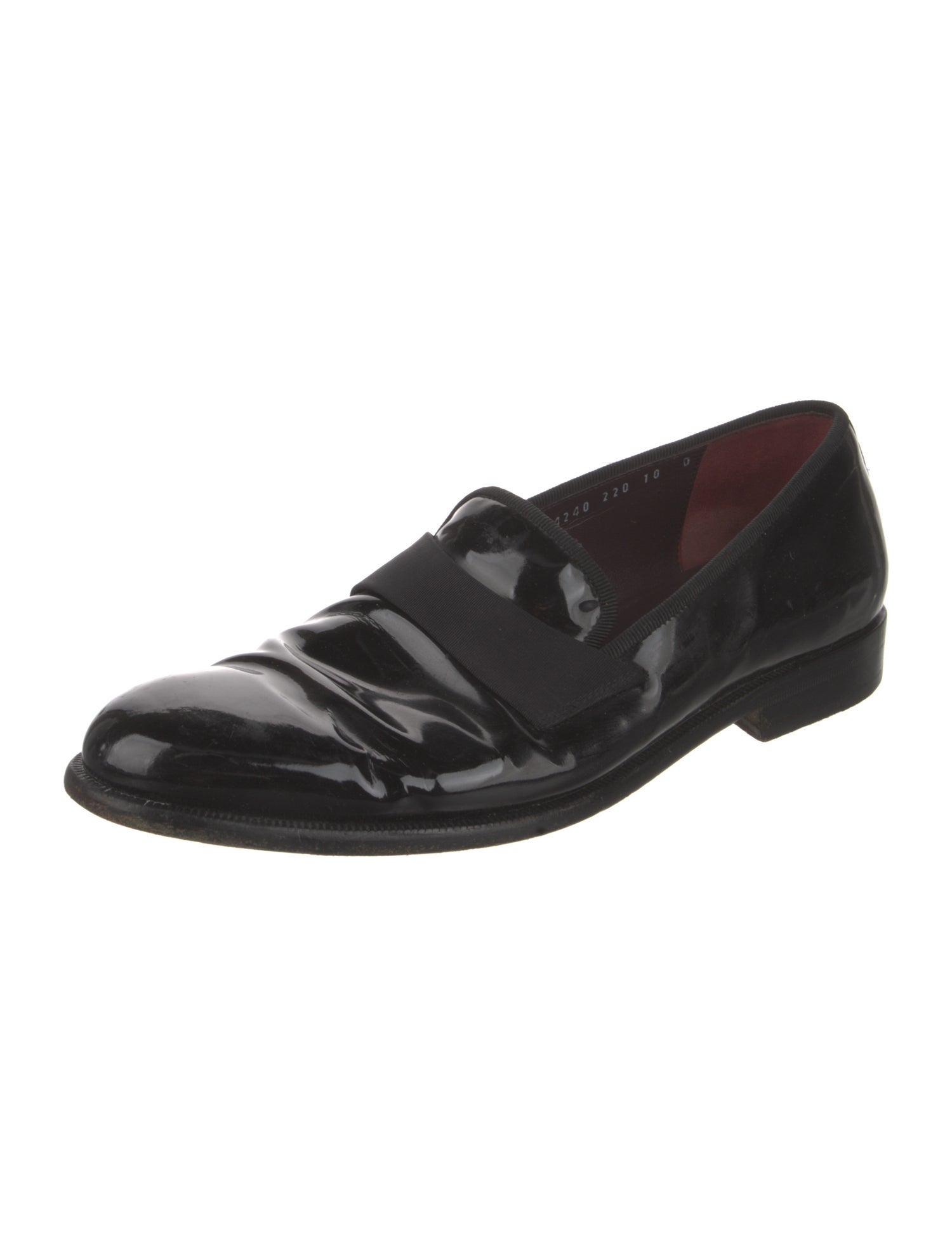 Salvatore Ferragamo Patent Leather Loafers