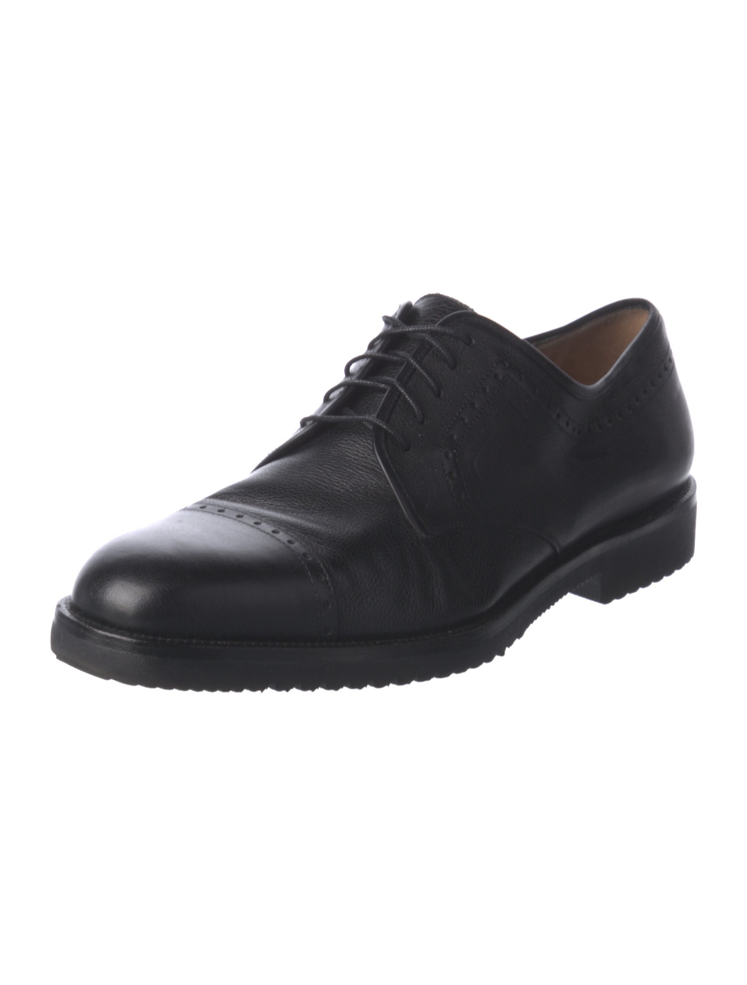Salvatore Ferragamo Leather Oxfords