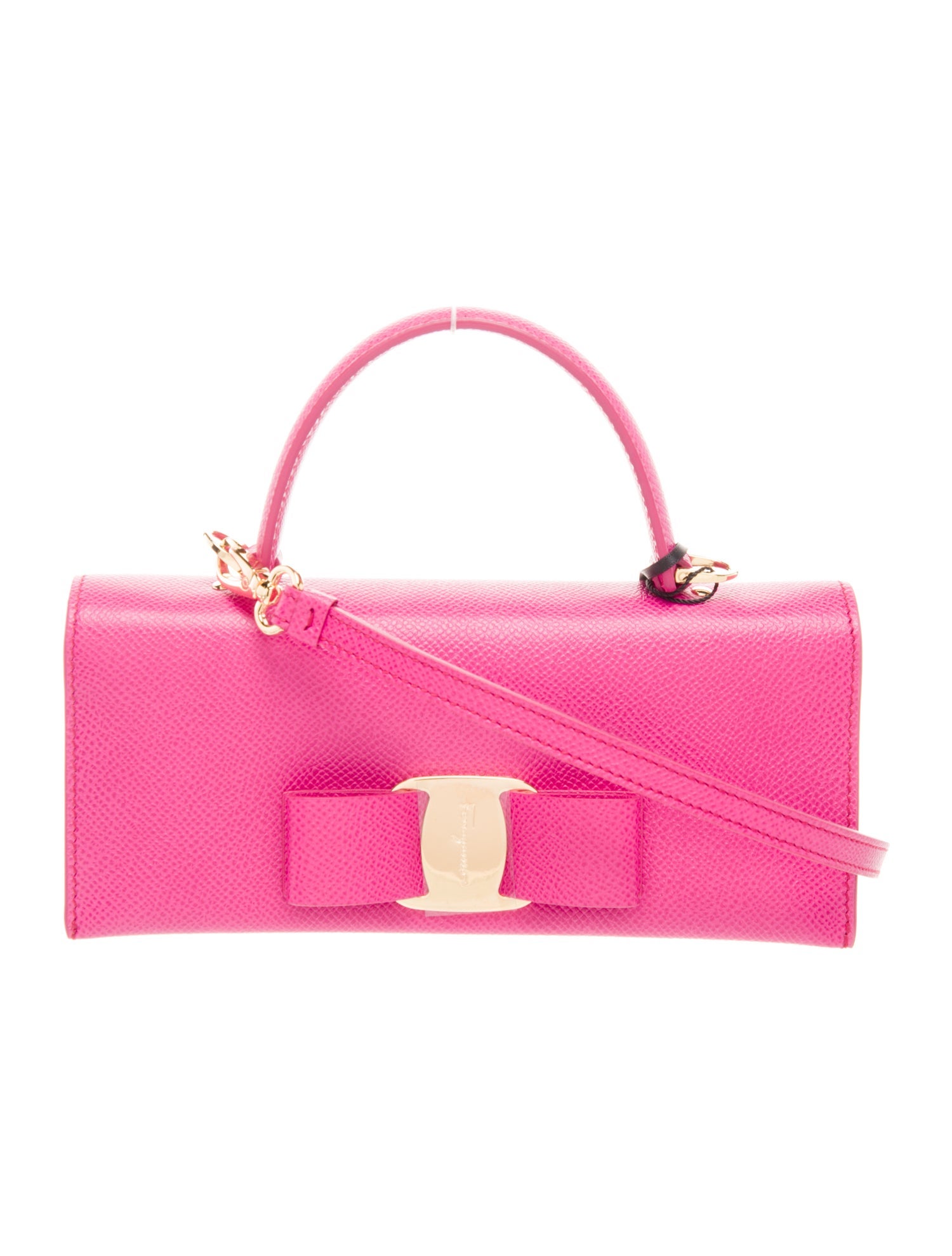 Salvatore Ferragamo Vara Bow Top Handle Bag