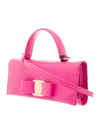 Salvatore Ferragamo Vara Bow Top Handle Bag