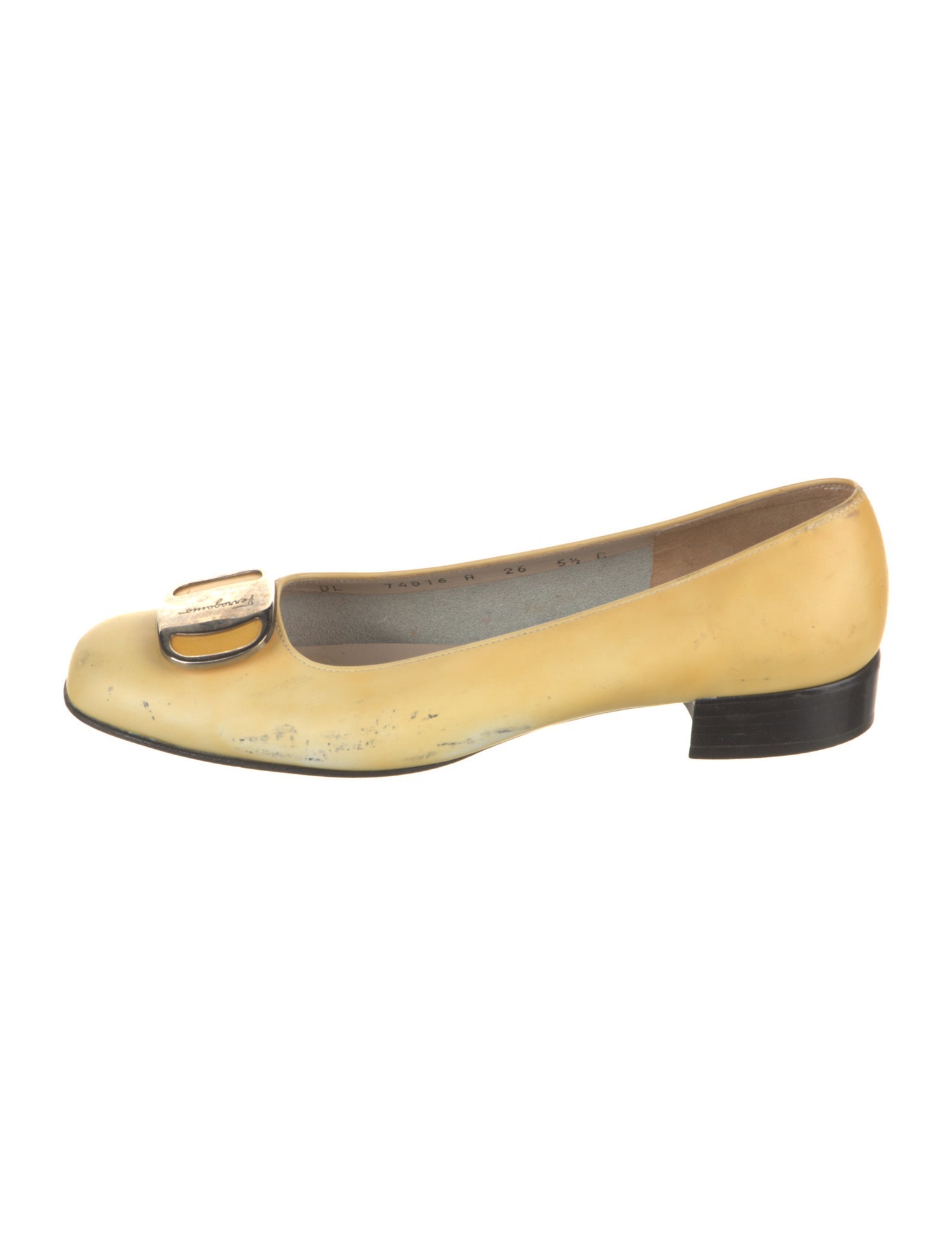 Salvatore Ferragamo Leather Flats