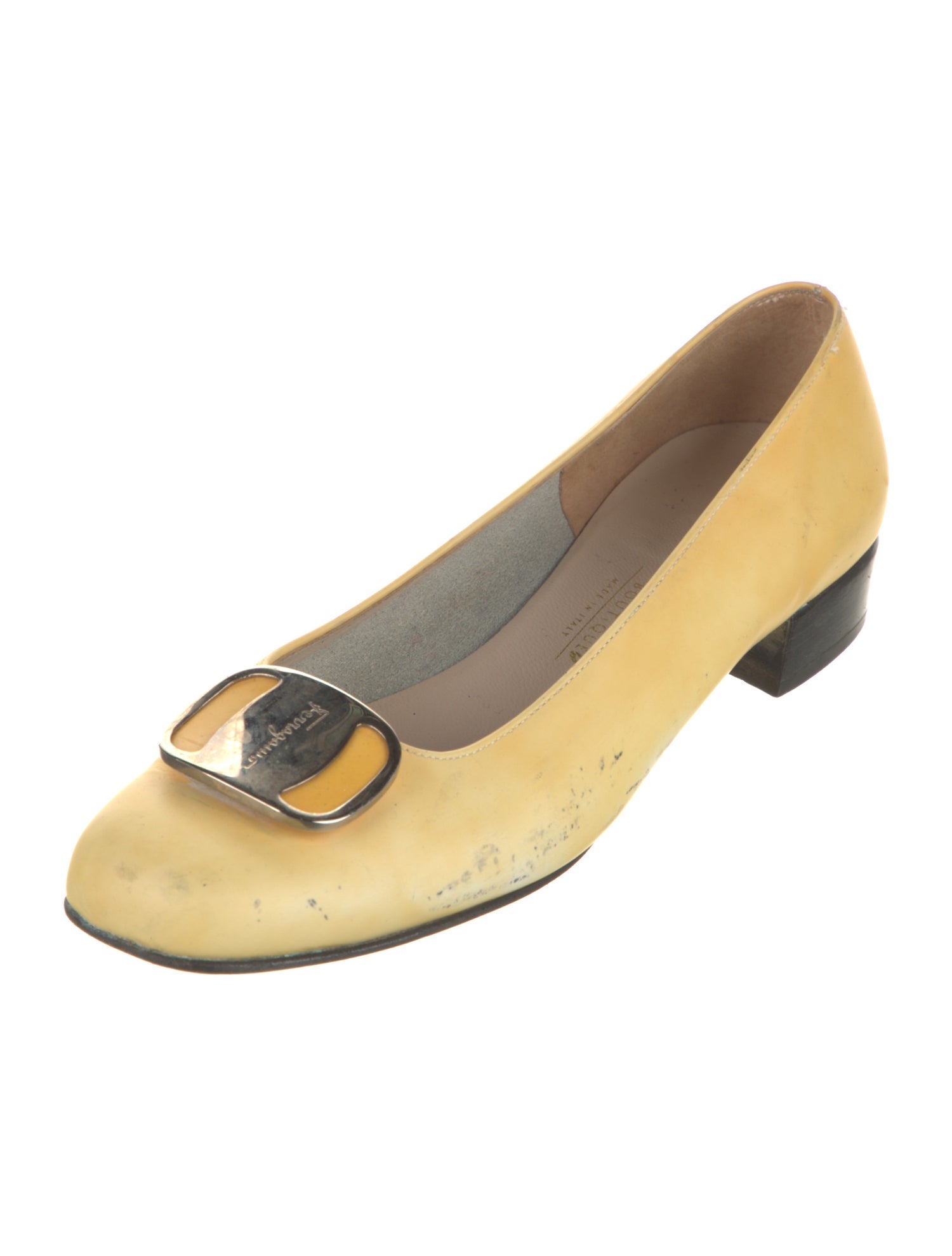 Salvatore Ferragamo Leather Flats