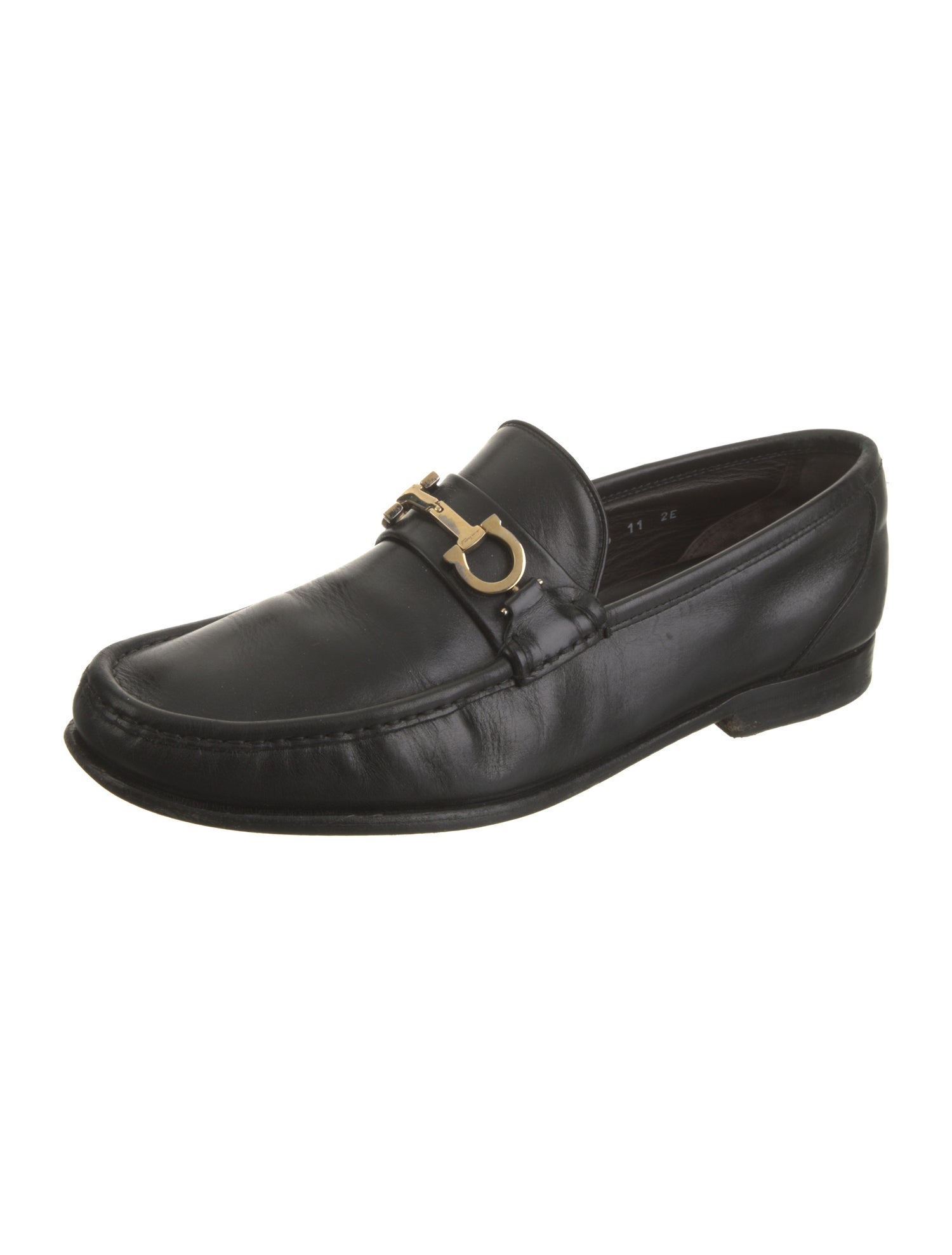 Salvatore Ferragamo Leather Dress Loafers