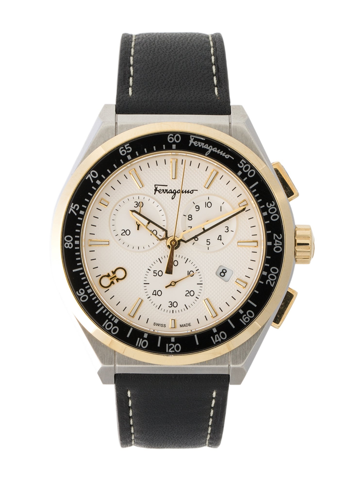 Salvatore Ferragamo 1898 Sport Chronograph Watch