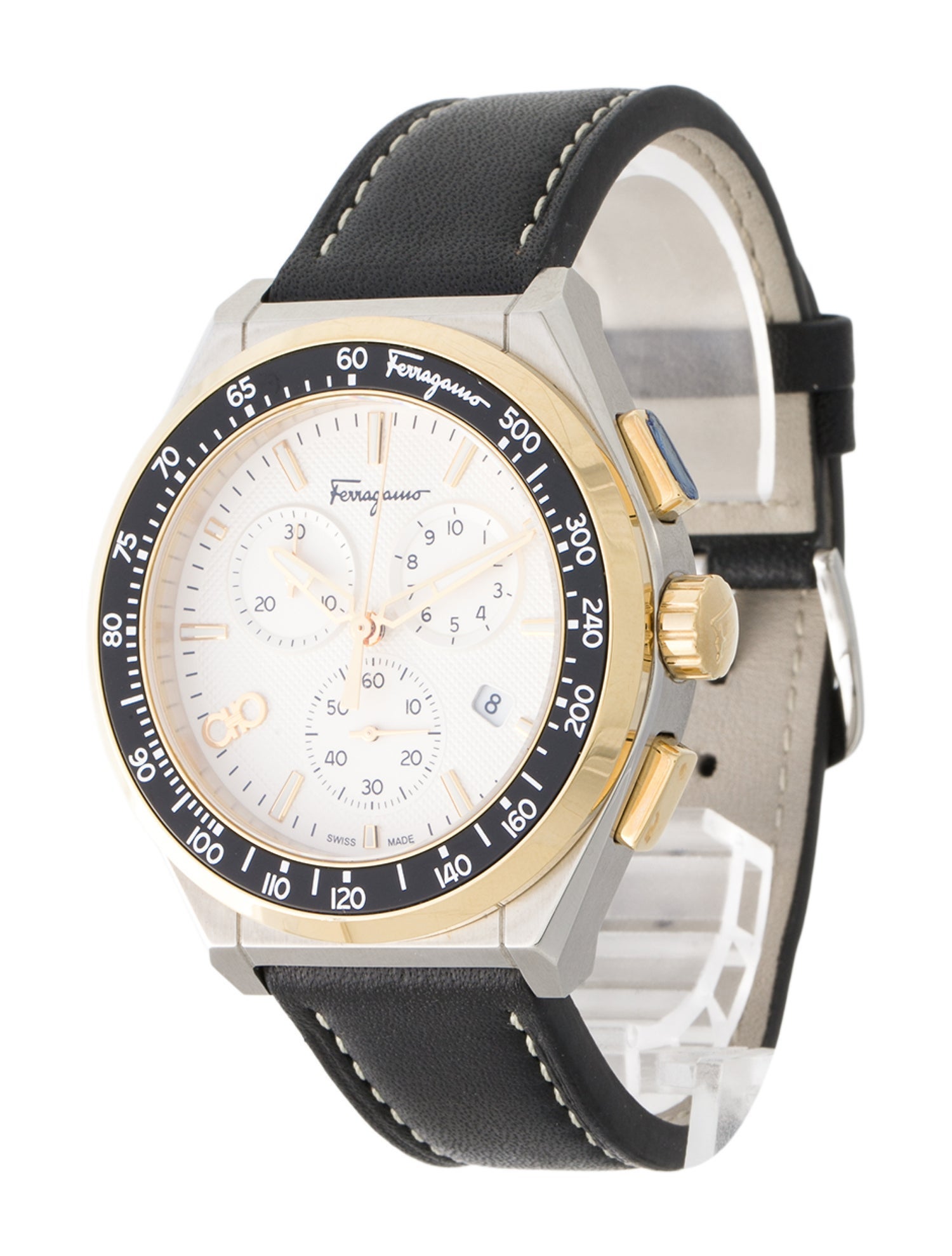 Salvatore Ferragamo 1898 Sport Chronograph Watch