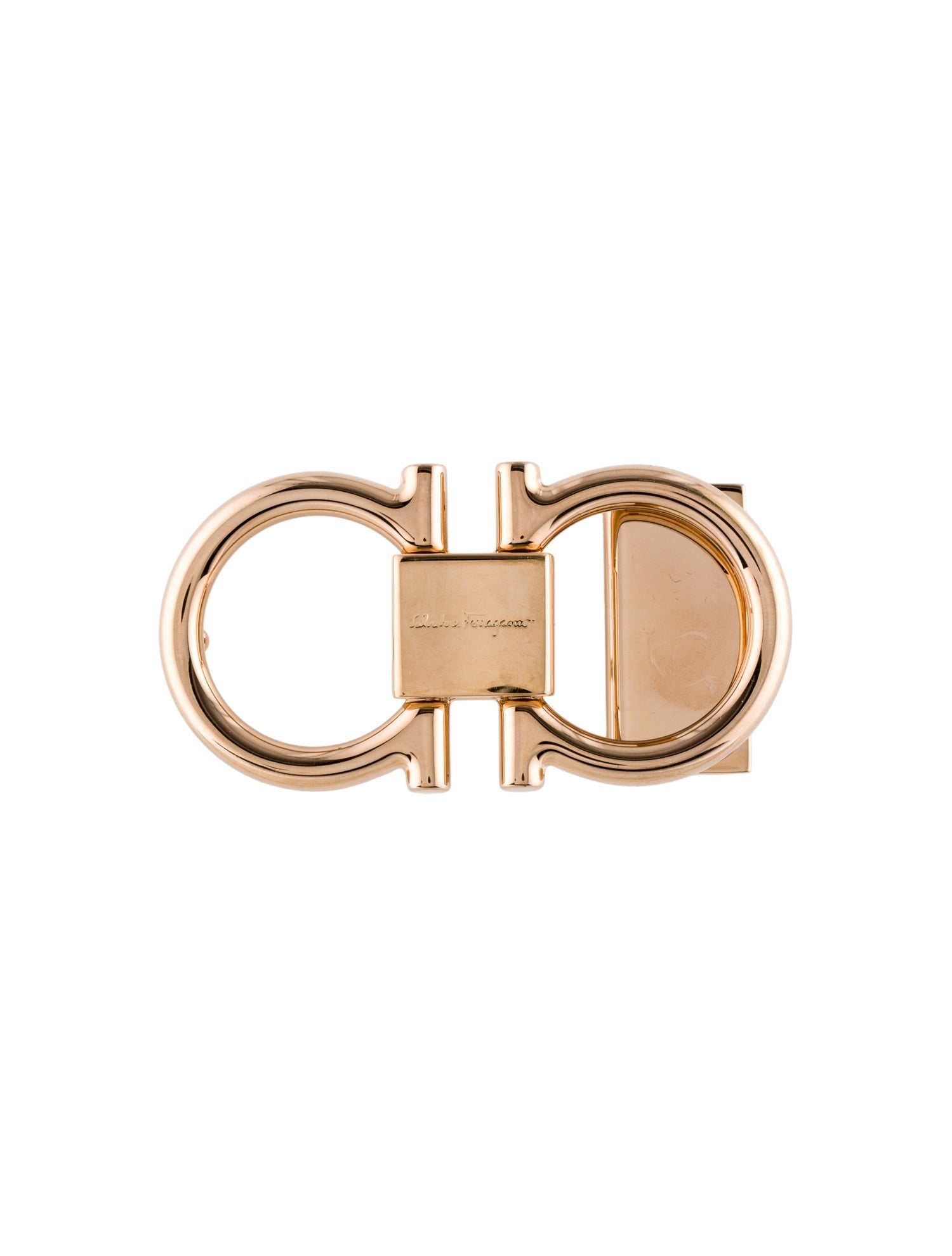 Salvatore Ferragamo Metal Belt Buckle
