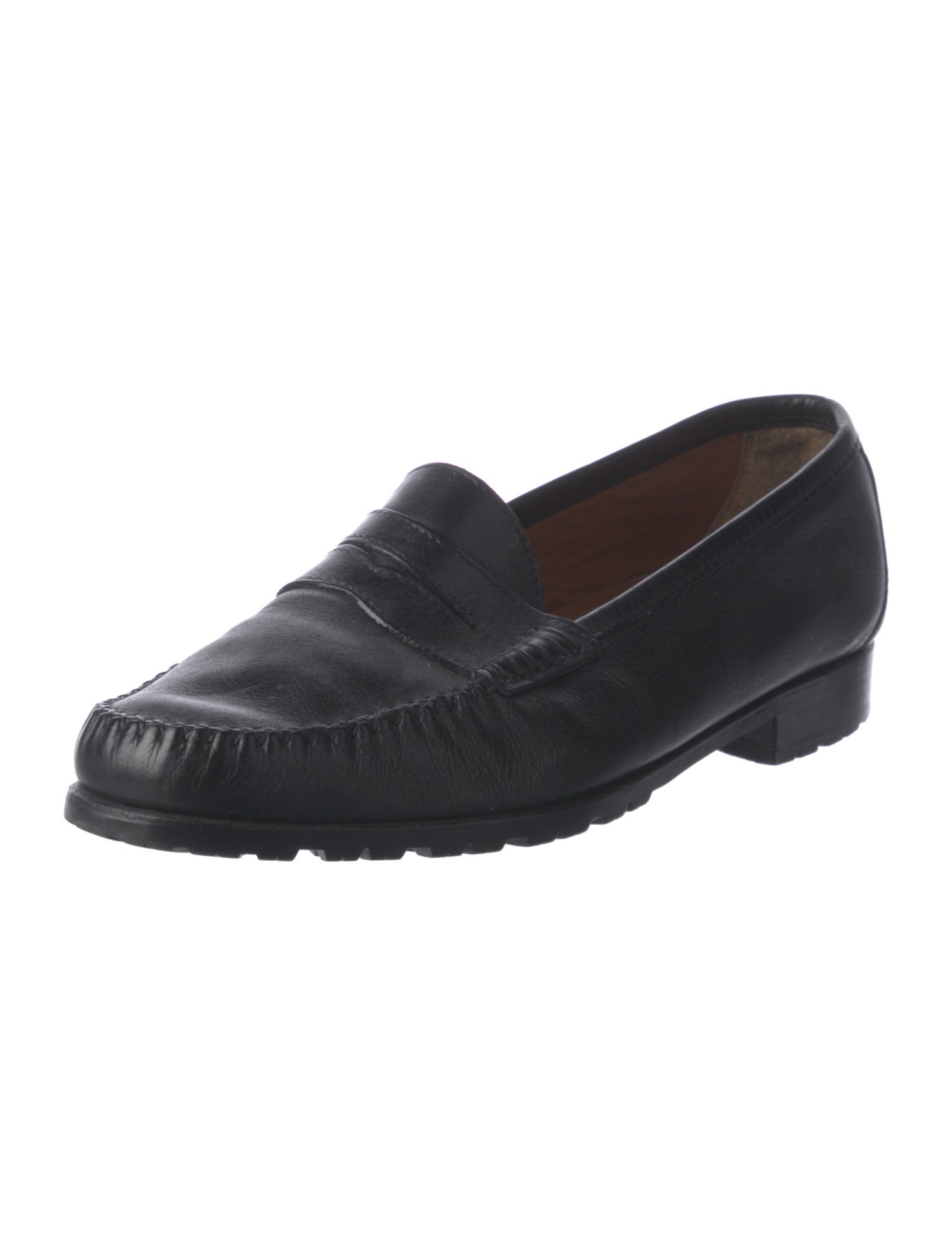 Salvatore Ferragamo Leather Dress Loafers