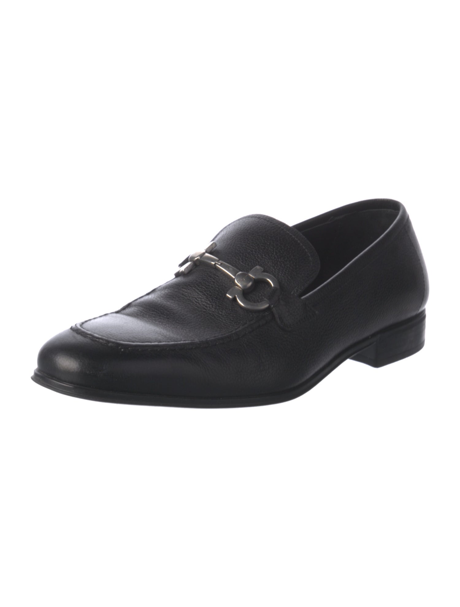 Salvatore Ferragamo Leather Dress Loafers
