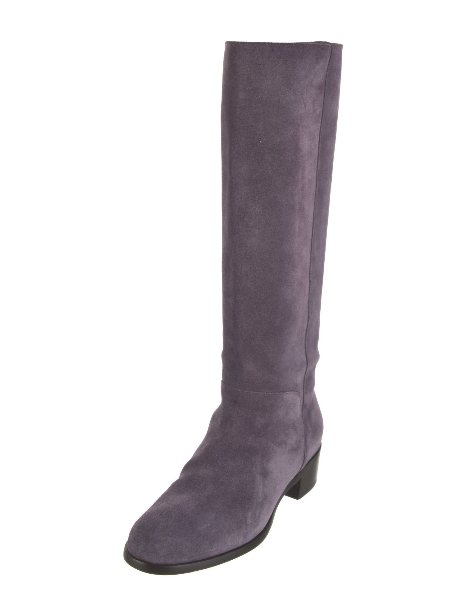Salvatore Ferragamo Suede Riding Boots