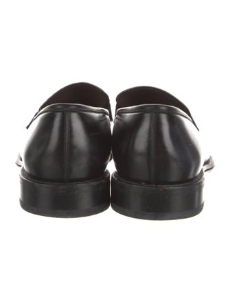 Salvatore Ferragamo Leather Monk Straps