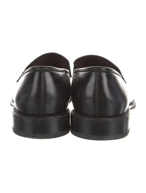 Salvatore Ferragamo Leather Monk Straps
