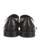 Salvatore Ferragamo Leather Monk Straps