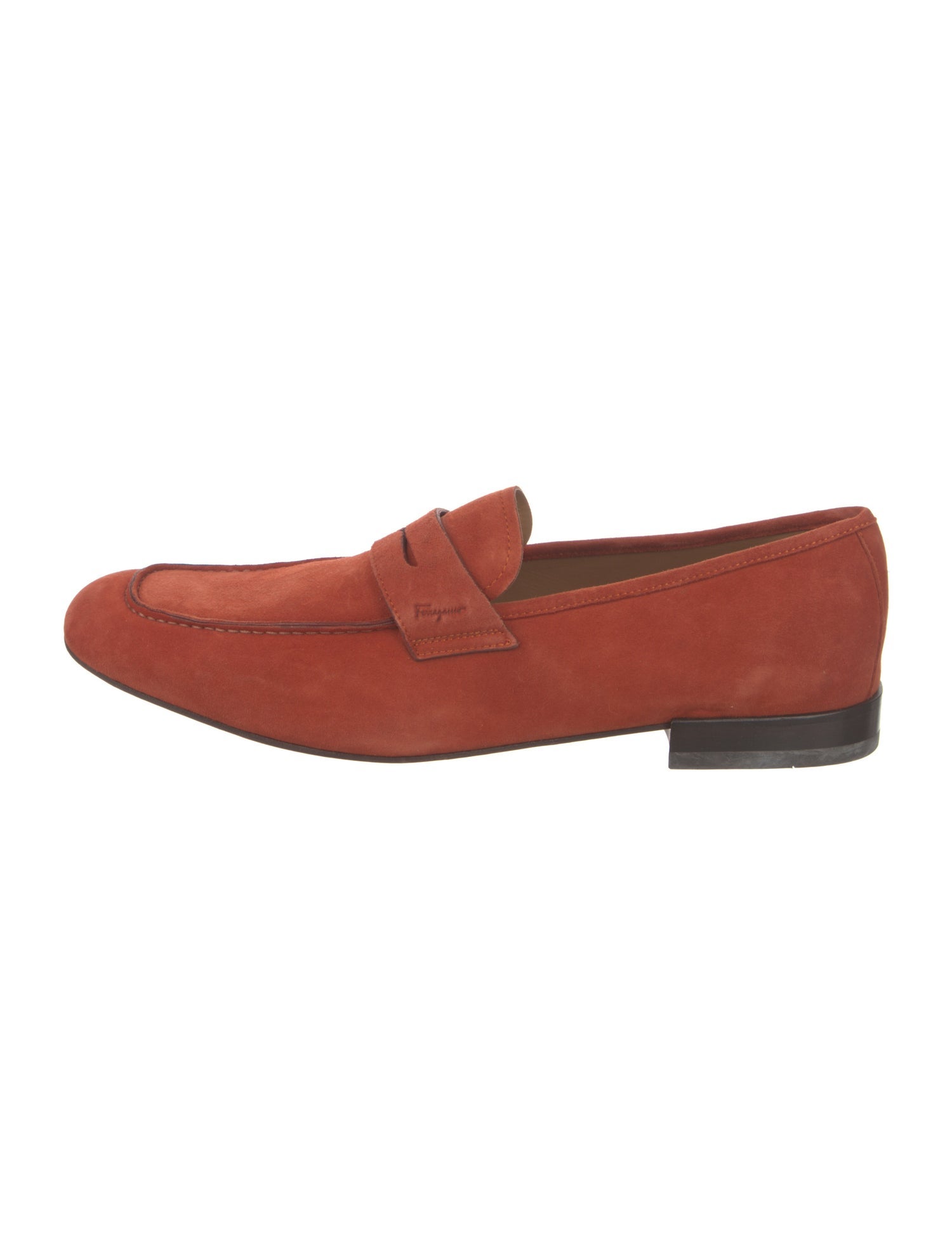 Salvatore Ferragamo Suede Dress Loafers