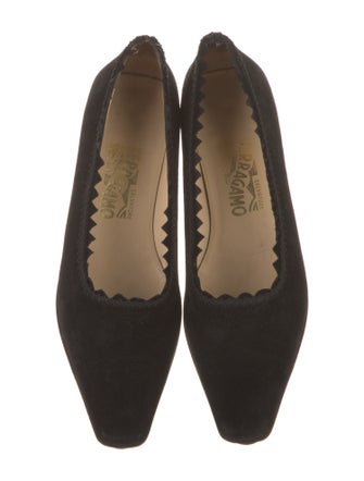 Salvatore Ferragamo Suede Flats