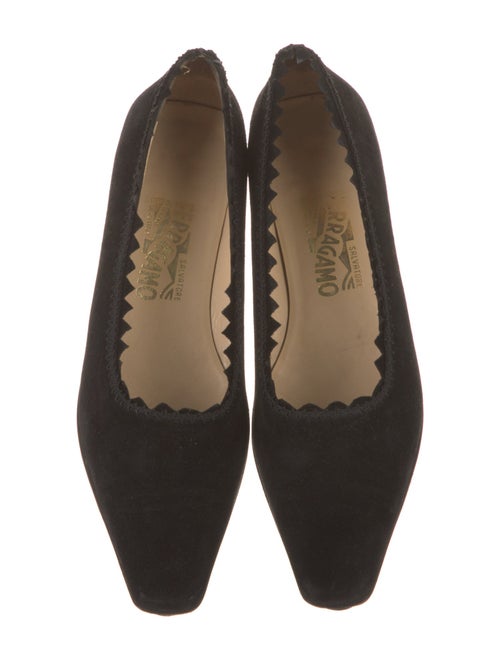 Salvatore Ferragamo Suede Flats