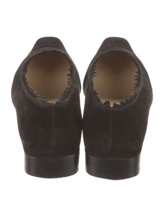 Salvatore Ferragamo Suede Flats