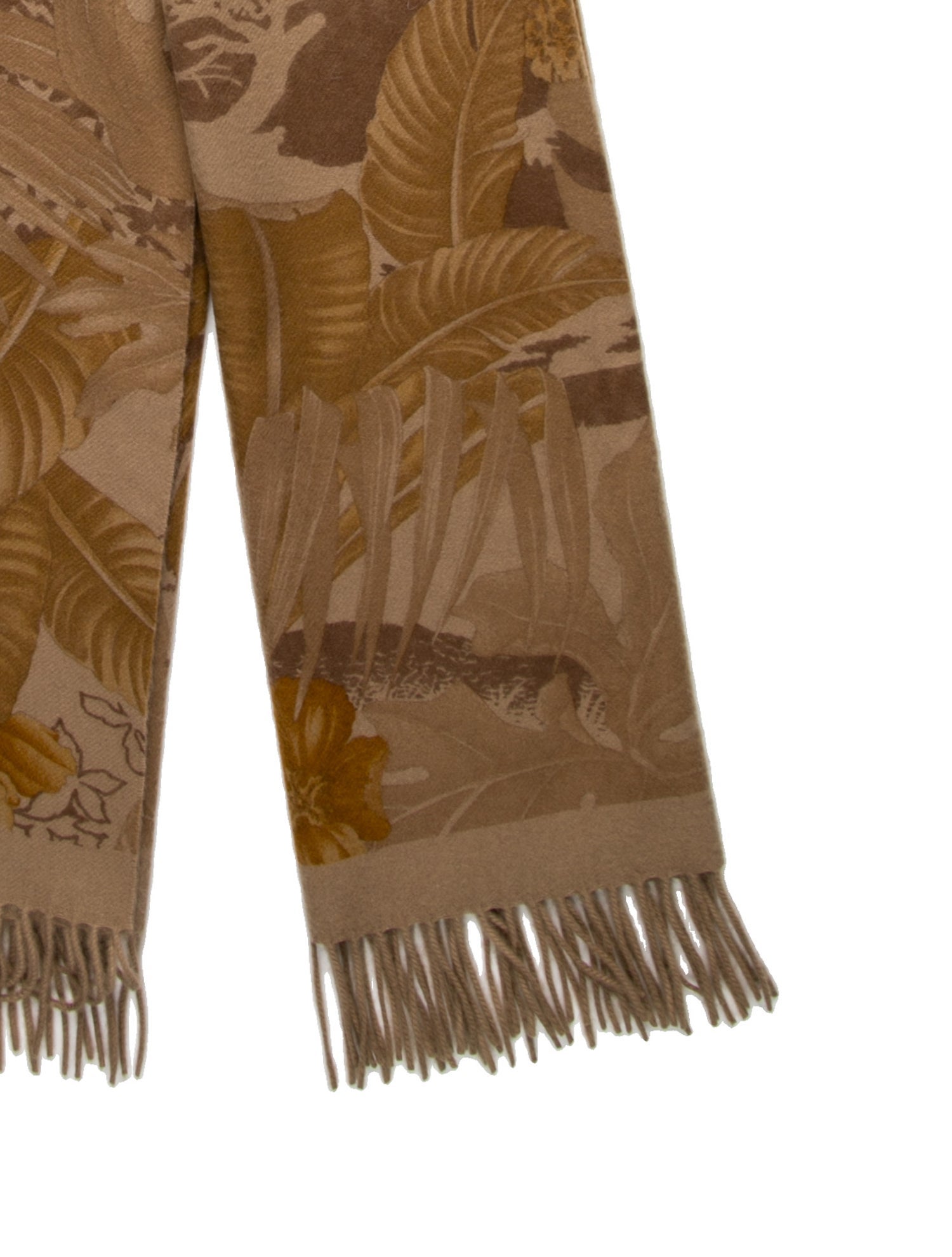 Salvatore Ferragamo Cashmere Printed Scarf