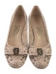 Salvatore Ferragamo Vara Bow Accent Leather Pumps