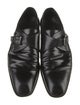 Salvatore Ferragamo Leather Monk Straps