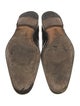 Salvatore Ferragamo Leather Monk Straps