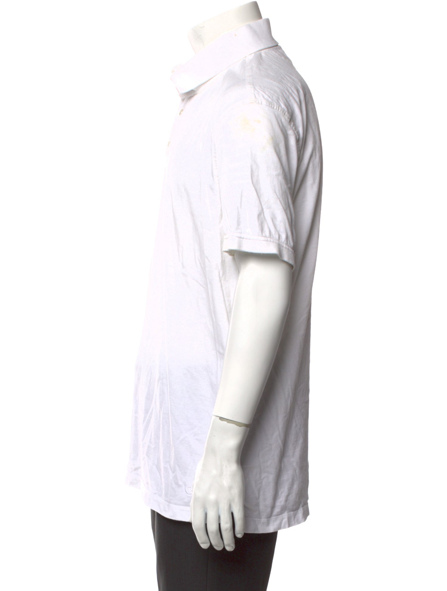 Salvatore Ferragamo Collar Short Sleeve Polo Shirt