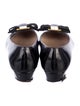 Salvatore Ferragamo Vara Bow Accent Patent Leather Flats
