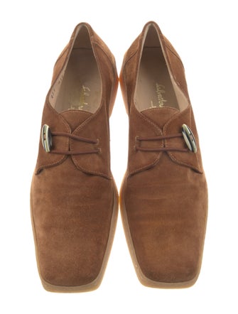 Salvatore Ferragamo Suede Oxfords