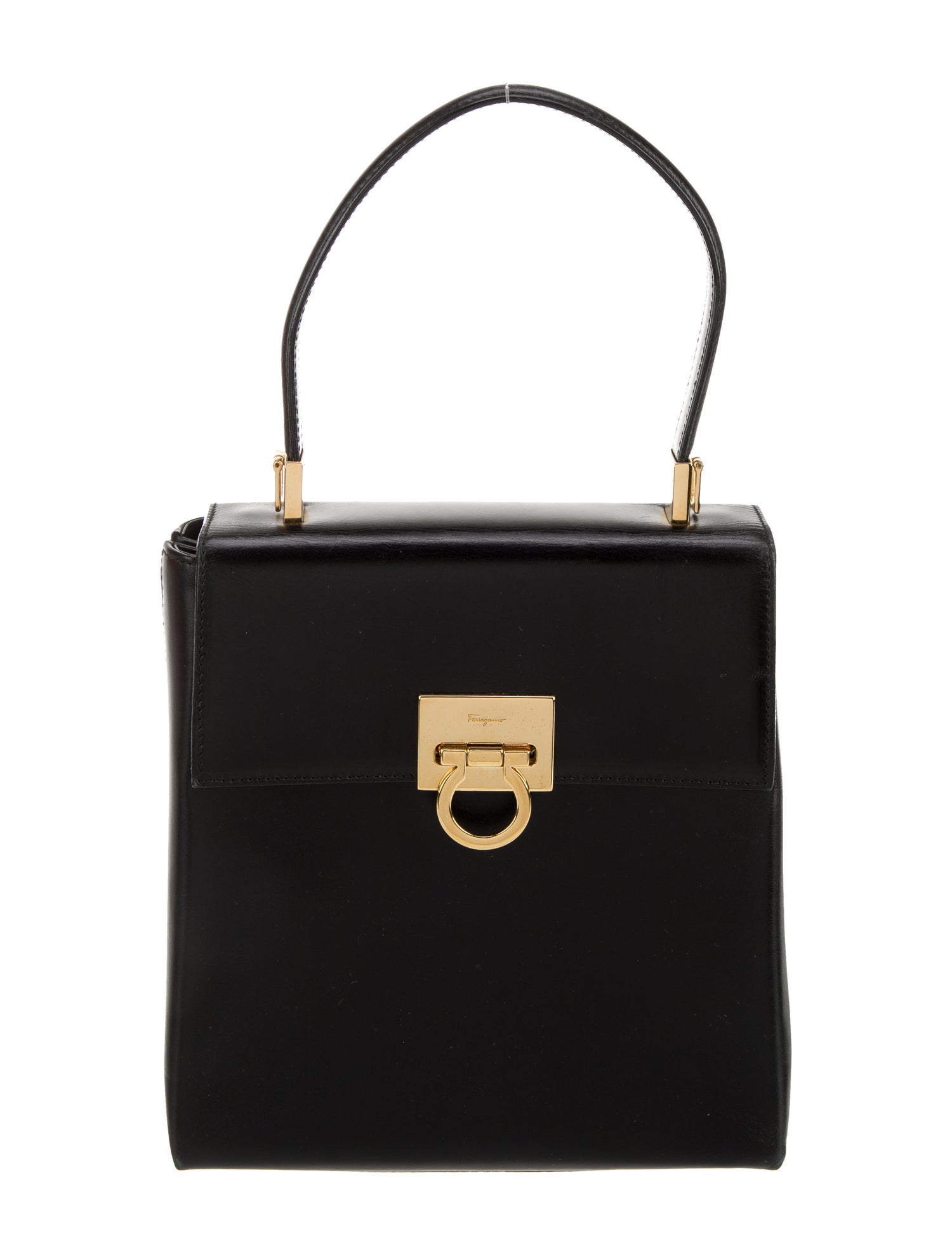 Salvatore Ferragamo Gancini Top Handle Bag