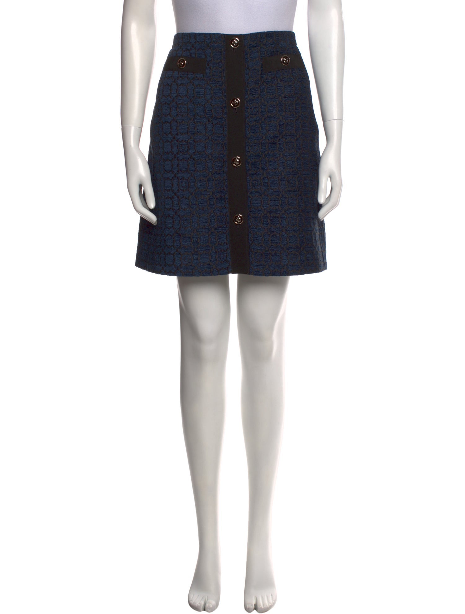 Salvatore Ferragamo Printed Mini Skirt
