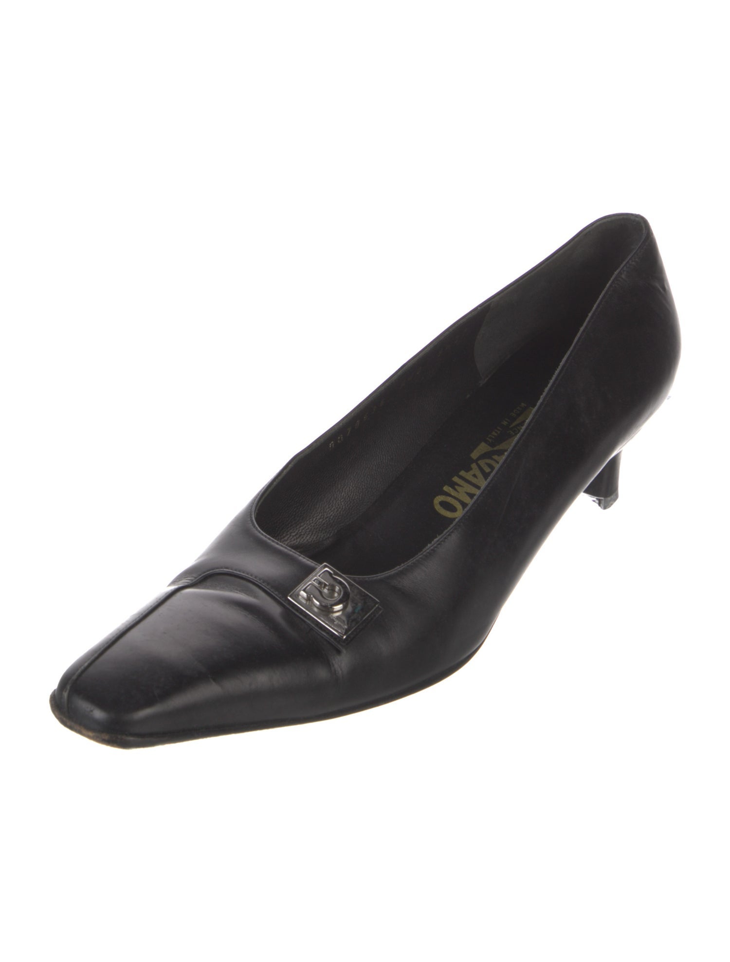 Salvatore Ferragamo Leather Pumps