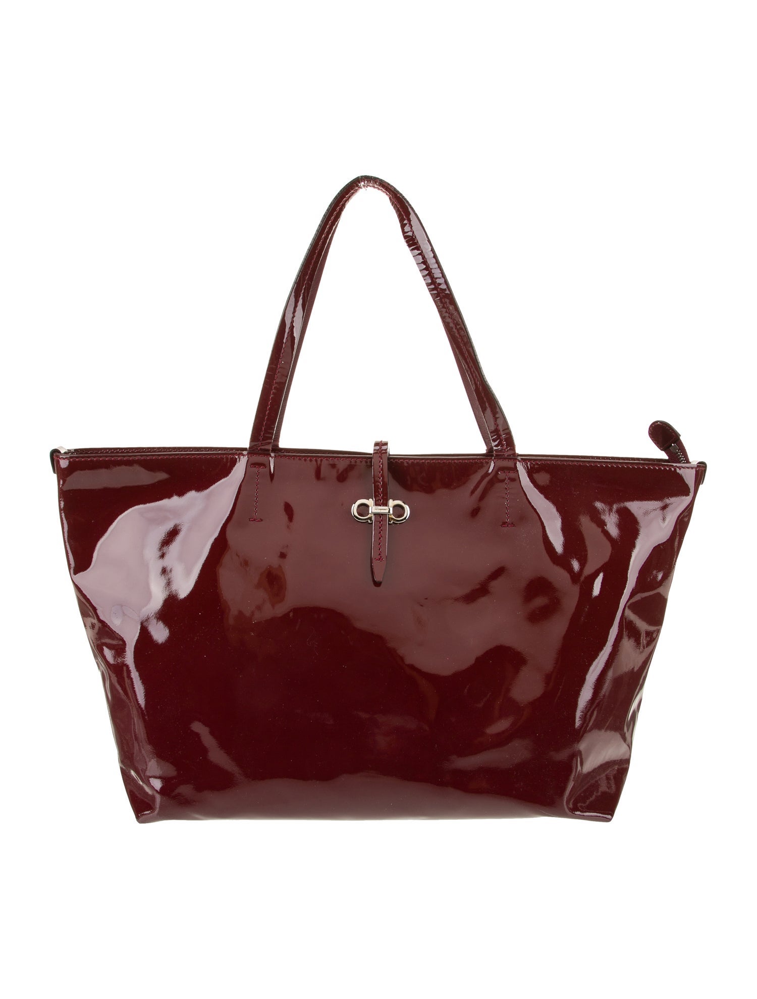 Salvatore Ferragamo Patent Leather Tote