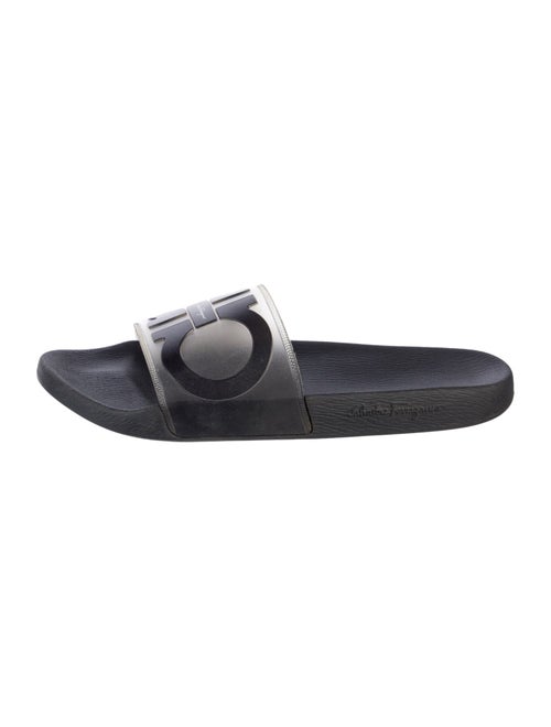 Salvatore Ferragamo Rubber Printed Slides