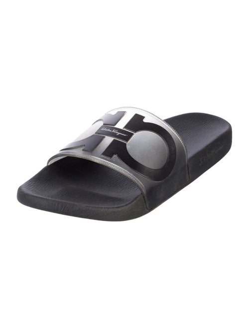 Salvatore Ferragamo Rubber Printed Slides