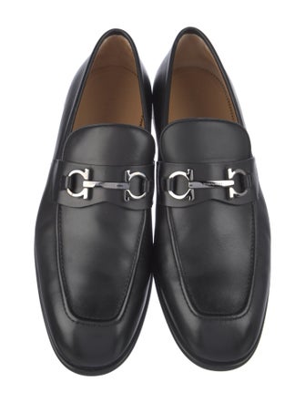 Ferragamo Leather Dress Loafers