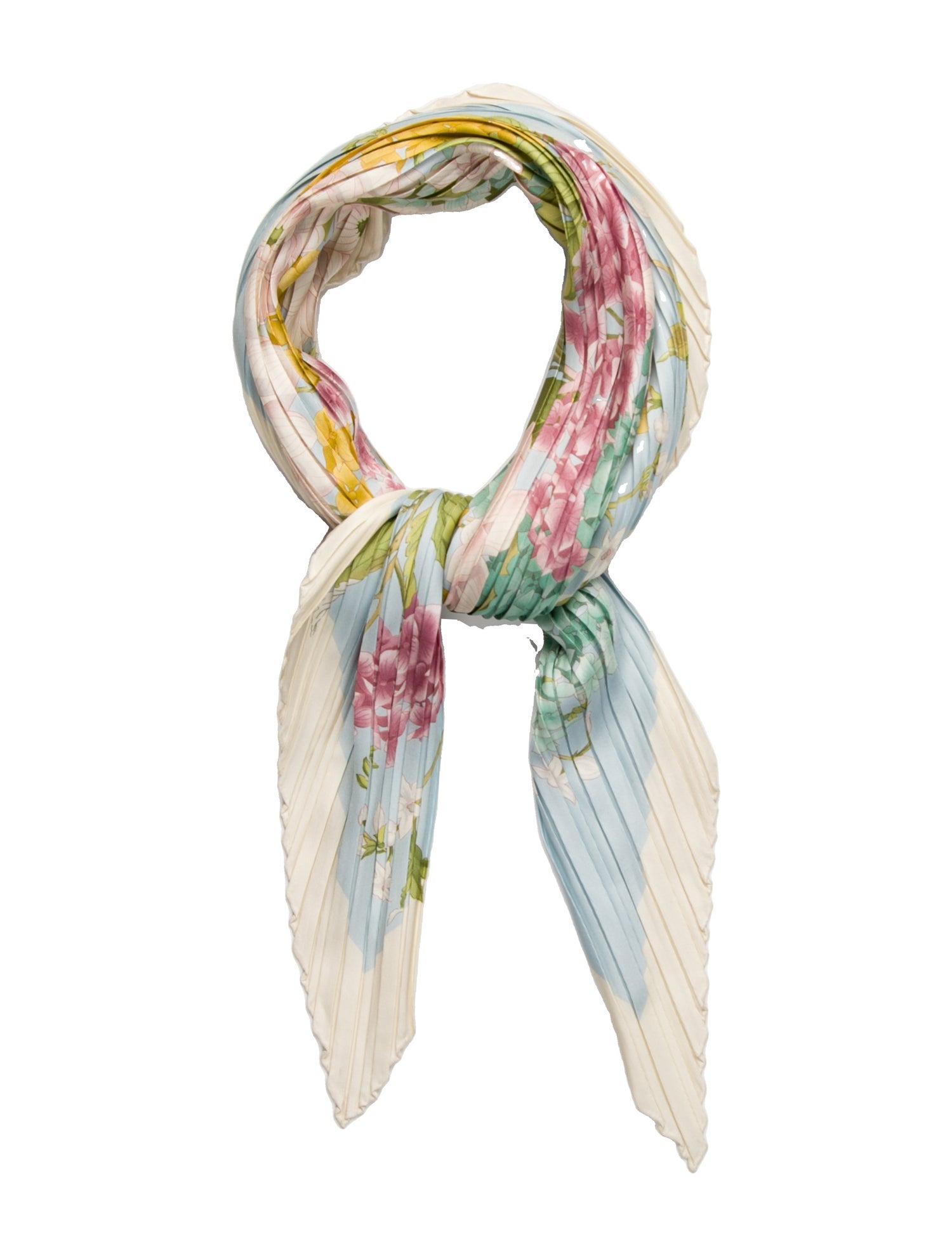 Salvatore Ferragamo Silk Printed Scarf