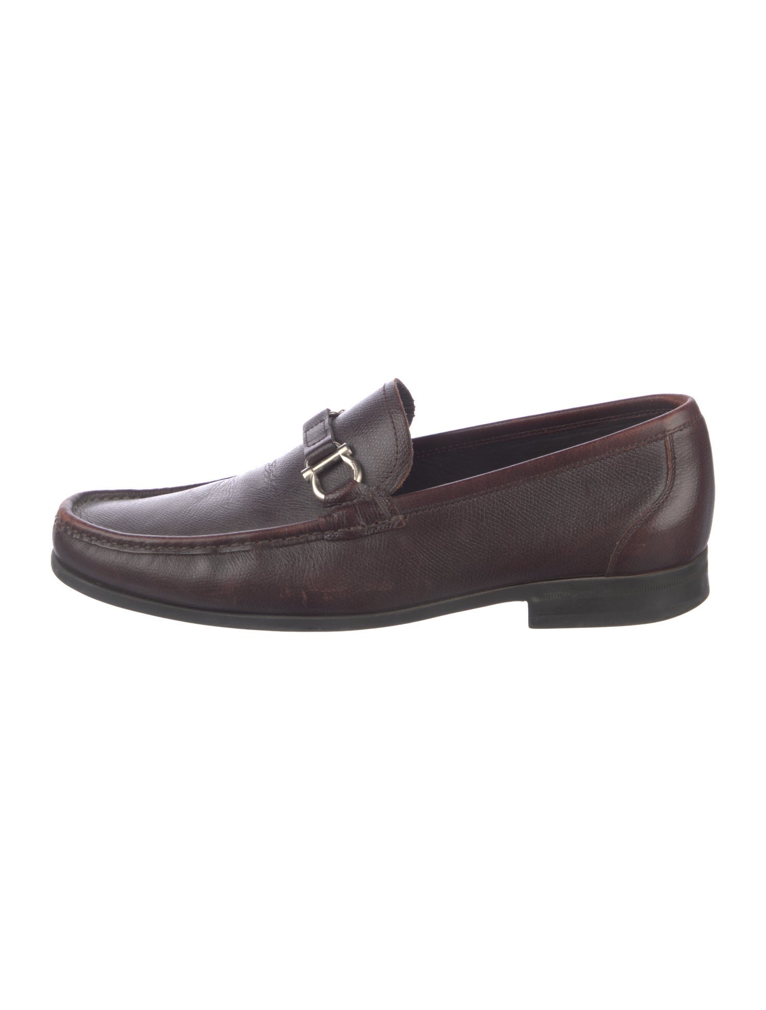 Salvatore Ferragamo Leather Dress Loafers