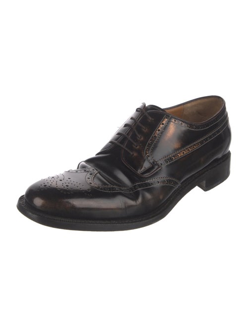 Salvatore Ferragamo Leather Brogues
