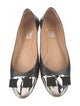 Salvatore Ferragamo Vara Bow Accent Leather Flats